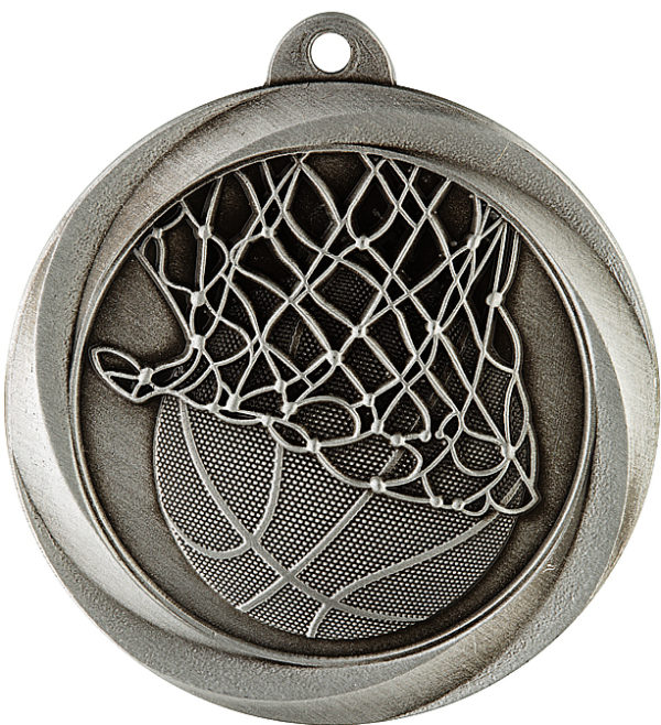 Basketball Econo Medal Silver