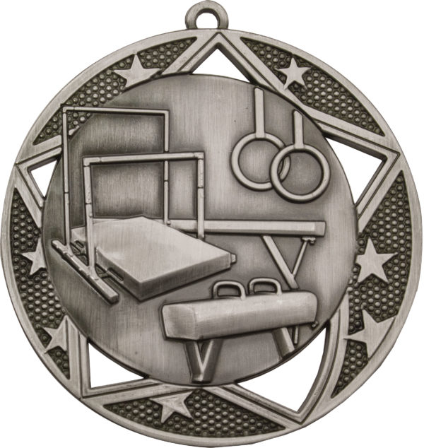 Gymnastics Galaxy Medal Silver