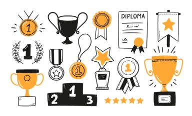 Trophies, awards and plaques