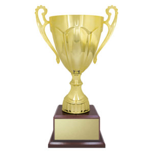 Rubicon Gold Cup on timber base