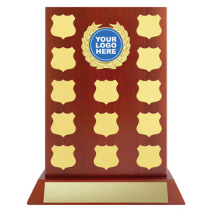 Benchmark Perpetual Award with engraveable shields